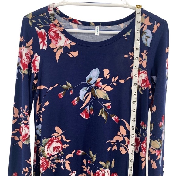 Popyoung | Women’s Floral Long Sleeve Midi Dress | Small | - Picture 6 of 12